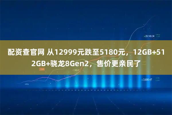 配资查官网 从12999元跌至5180元，12GB+512GB+骁龙8Gen2，售价更亲民了